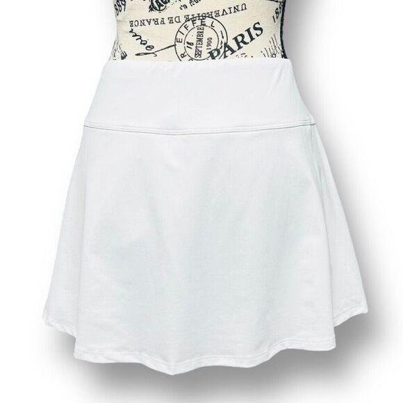 EleVen XL White Skort Built-In Shorts Golf Tennis Stretch Activewear Preppy NWT - Picture 3 of 12